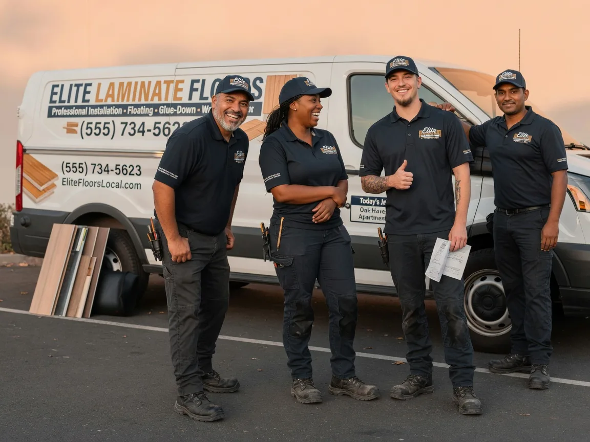 Laminate flooring installation company in Panna Maria, TX
